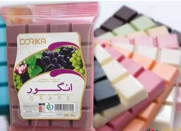شکلات تخته ای انگور دریکا