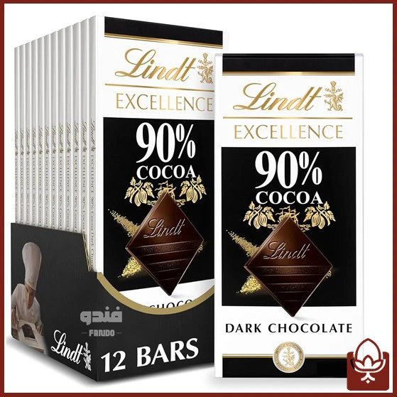 شکلات تلخ لینت 90 درصد اصل سوئیس | Lindt 90% Cocoa