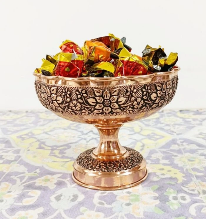 شکلات خوری مسی گلبرگ نانو ارسال رایگان