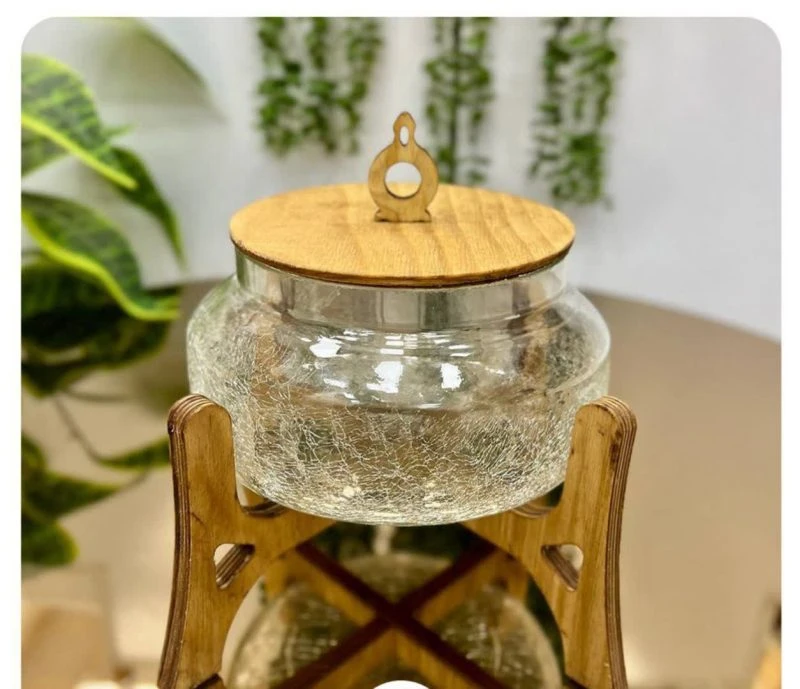 شکلات خوری پایه دار آبگز