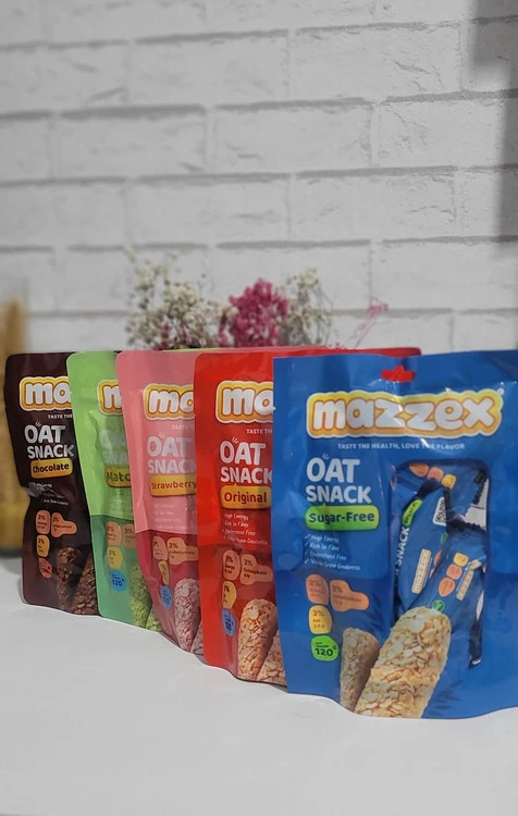 شکلات غلات مزکس اوت چوکو (Mazzex) ۱۲۰ گرمی - بدون شکر، رژیمی محصول دبی