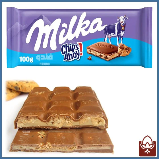 شکلات میلکا چیپسی با مغز کوکی 100 گرمی | Milka Choco Cookie Chocolate اصل