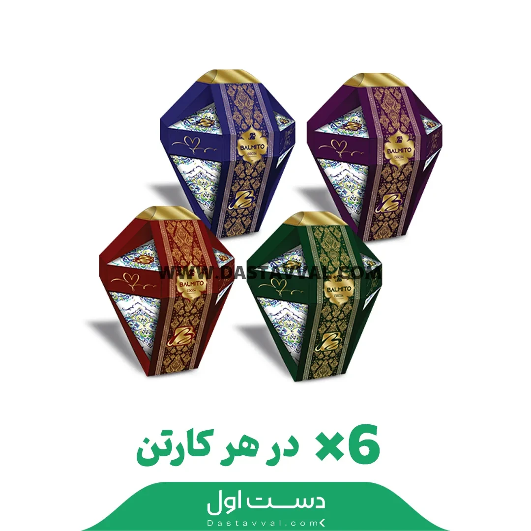 شکلات کادوئی دایموند بال قیز ۲۵۰ گرمی۶ بسته