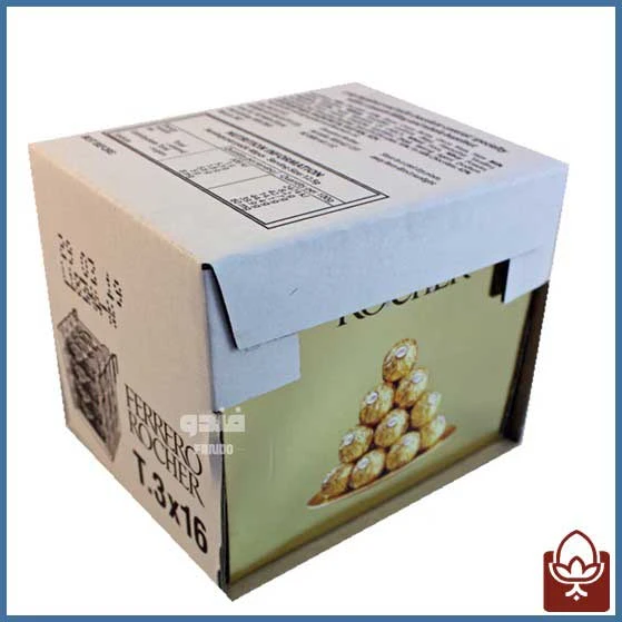 شکلات کادویی فررو روشر 48 عددی (مدل ۳×۱۶) | Ferrero Rocher 48pcs