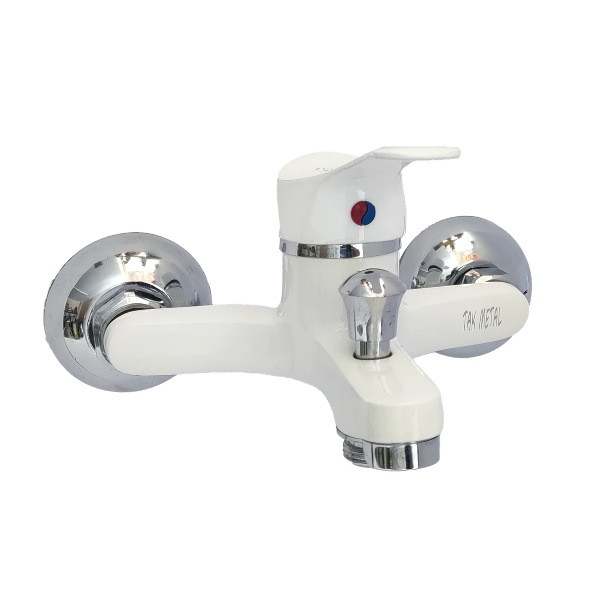 شیر حمام اهرمی سفید