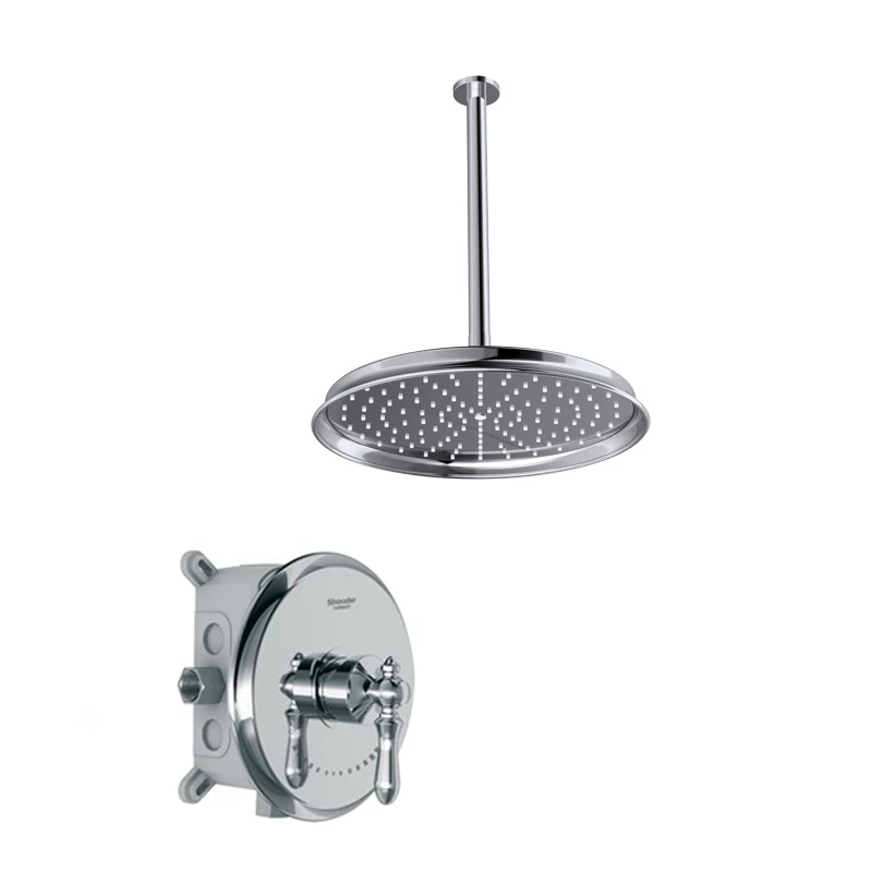 شیر دوش توکار شودر مدل زیگموند تیپ 1 brass