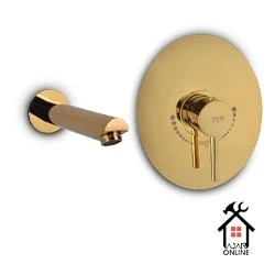 شیر روشویی توکار جزیره مدل آکا طلایی
