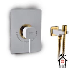 شیر روشویی توکار جزیره مدل زیرات سفید