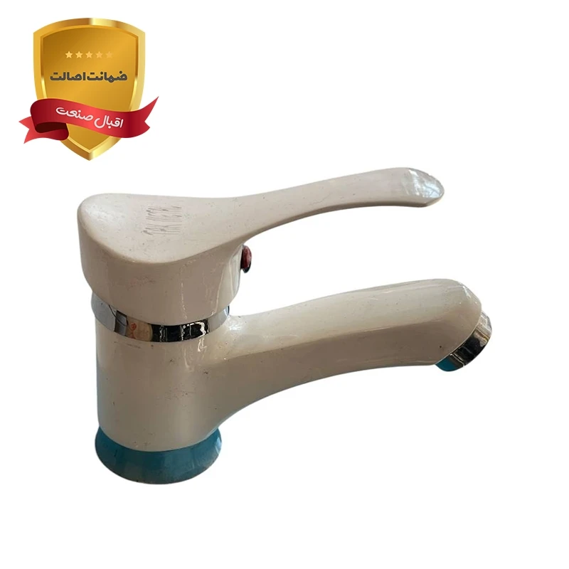 شیر روشویی تک متال سفید 01