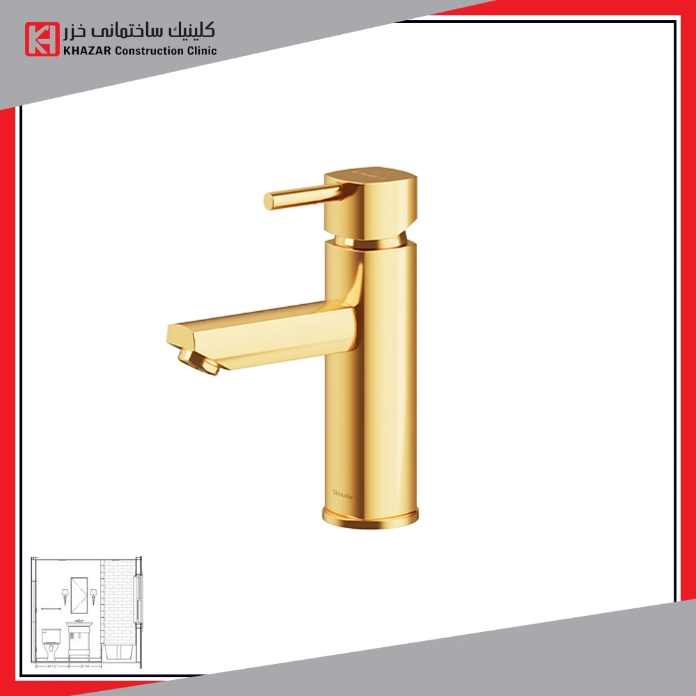 شیر روشویی ثابت شودر یونیک