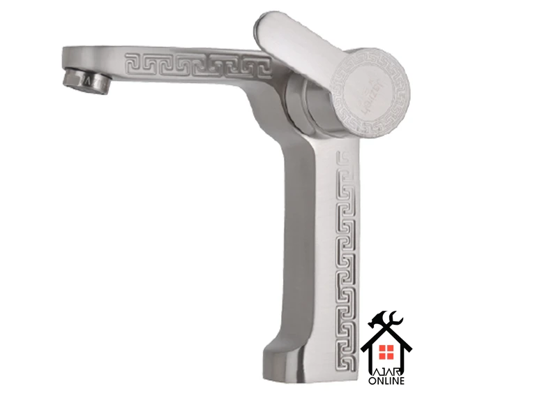 شیر روشویی ماتسو کروم مات (استیل)