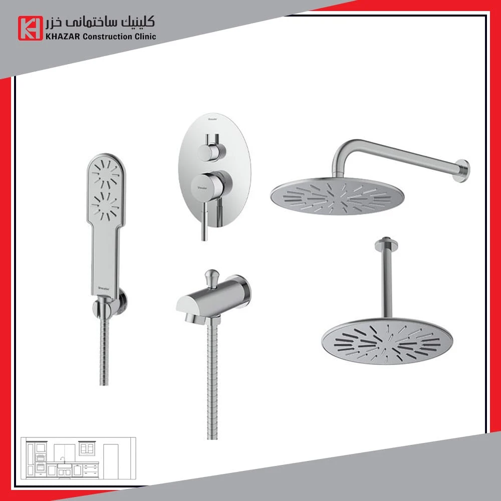 شیر شودر روگن تیپ 4 BRASS