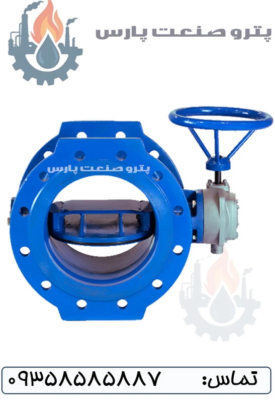 شیر پروانه ای فلنجدار PN10/16 میراب