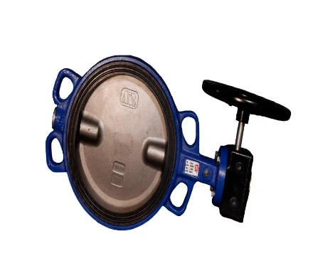 شیر پروانه‌ای ویفری گیربکسی PN16/PN10 با دیسک چدن میراب