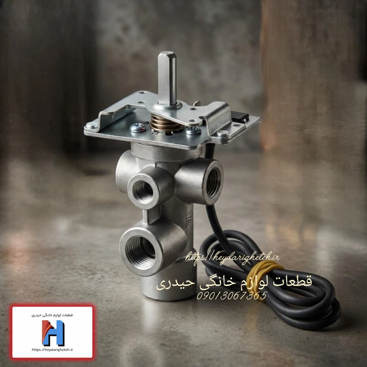 شیر کنترل بخاری گازی پلار بدون دودکش ( فندک دار ) کد 02