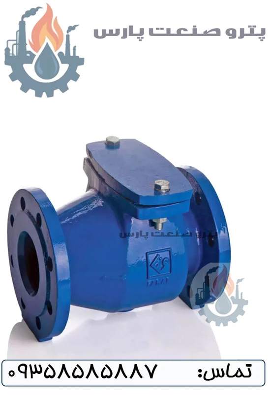 شیر یکطرفه PN16 زبانه لاستیکی F6 فاراب