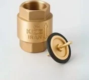 شیر یکطرفه فنری (زبانه برنجی) کیز ایران