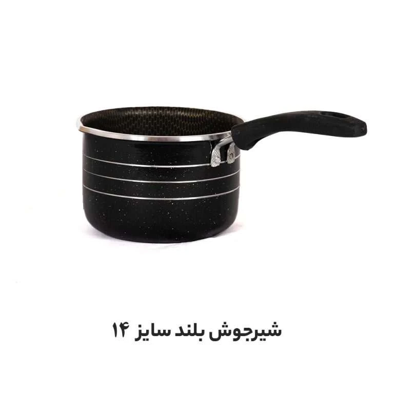 شیرجوش تفلون زنبوری روژینا سایز : 14