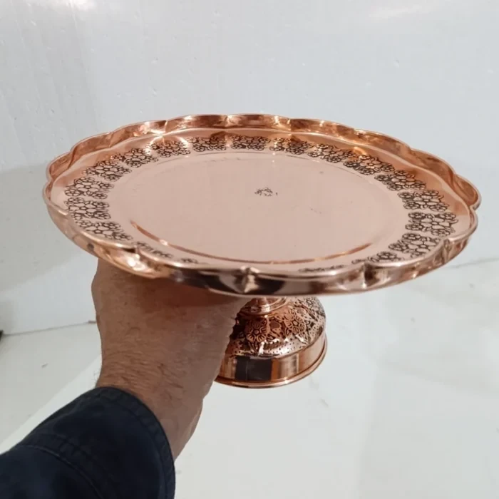 شیرینی خوری مسی گلبرگ قطر25 نانو ارسال رایگان