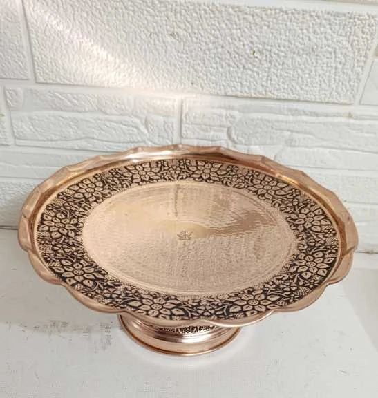 شیرینی خوری مسی گلبرگ قطر27 نانو ارسال رایگان