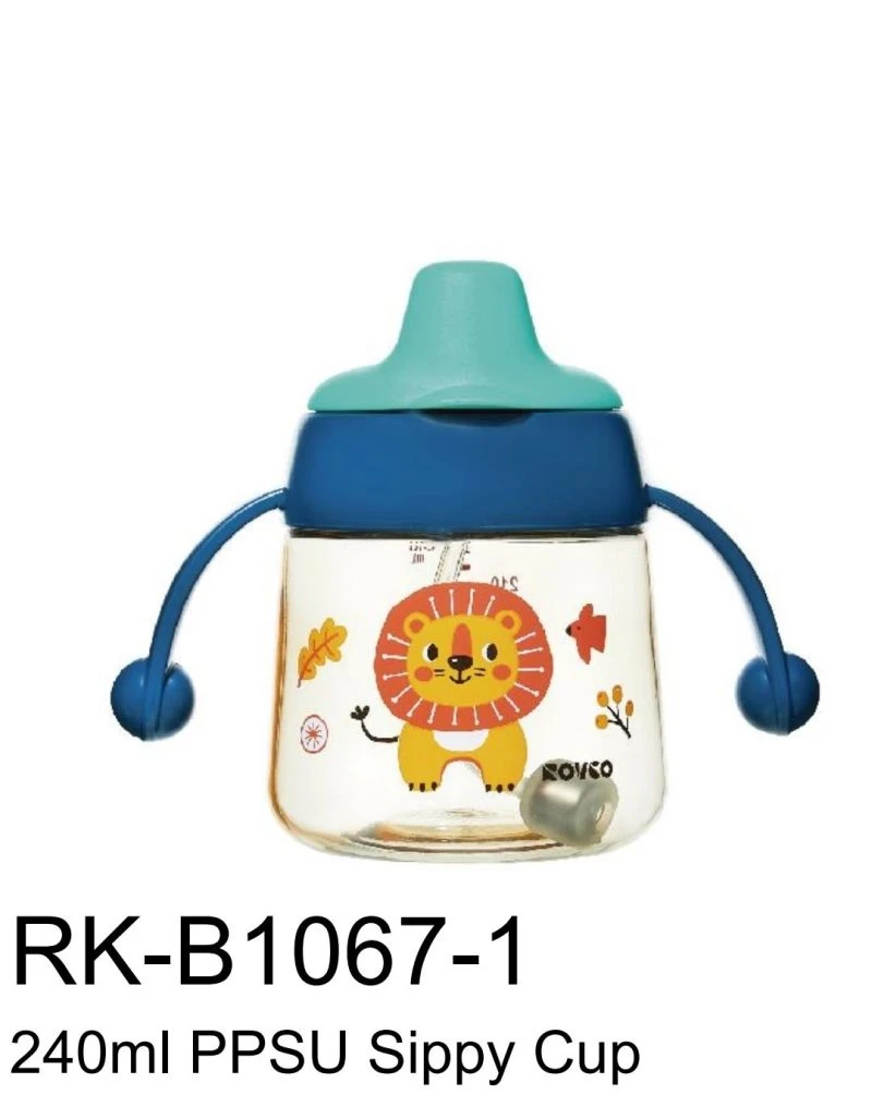 شیشه آبمیوه خوری سوپاپ دار 240 میل 3+ رووکو Rovco rk-N1067-1