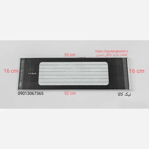 شیشه بخاری گازی نیک کالا 16 - 52