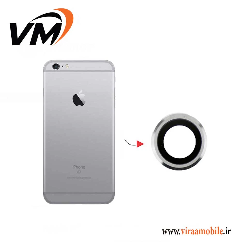 شیشه دوربین اصلی آیفون iPhone 6s Plus