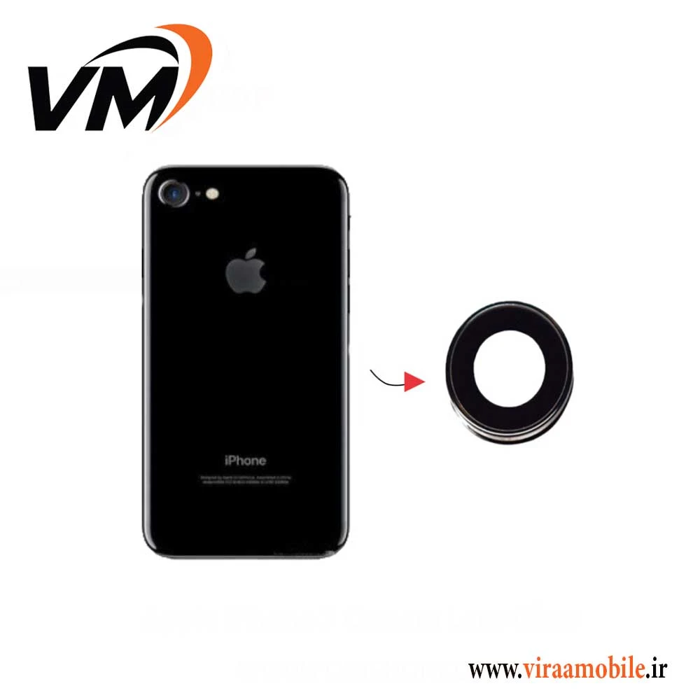 شیشه دوربین اصلی آیفون iPhone 7