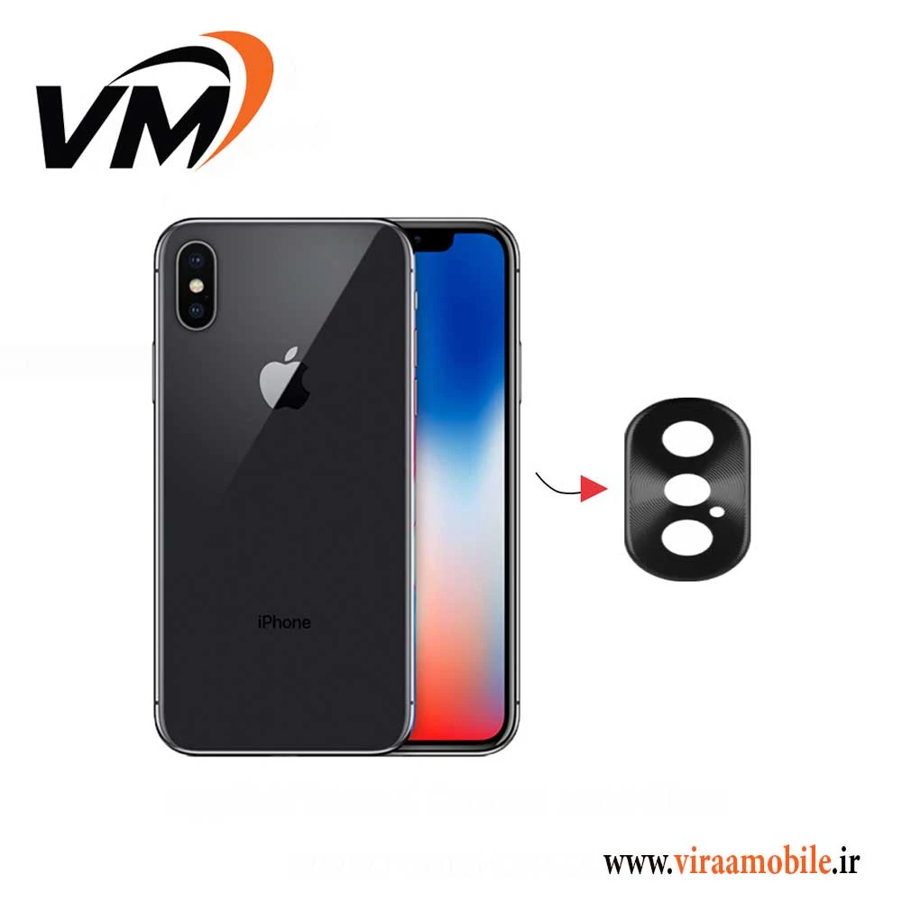 شیشه دوربین اصلی آیفون iPhone X