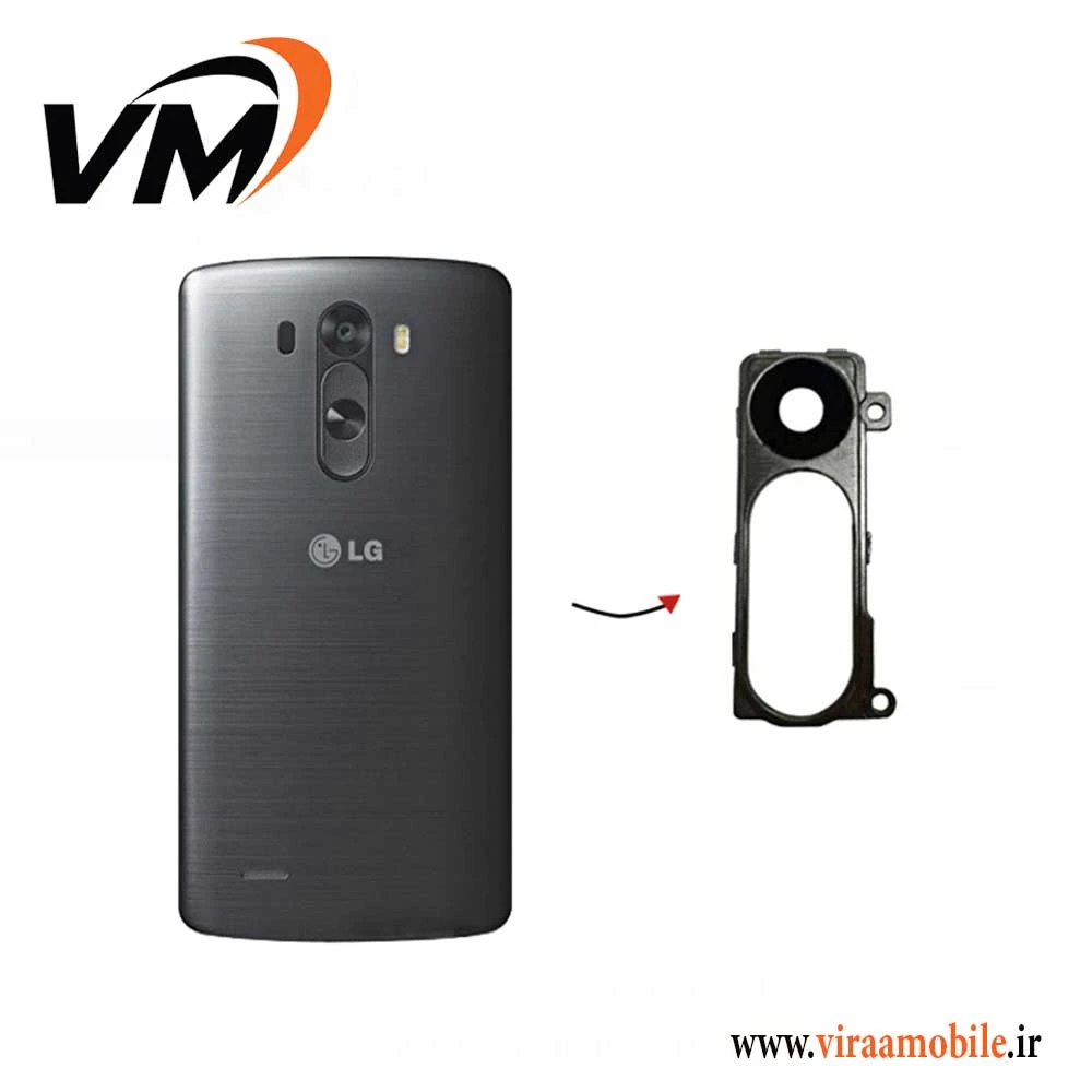 شیشه دوربین اصلی ال جی LG G3