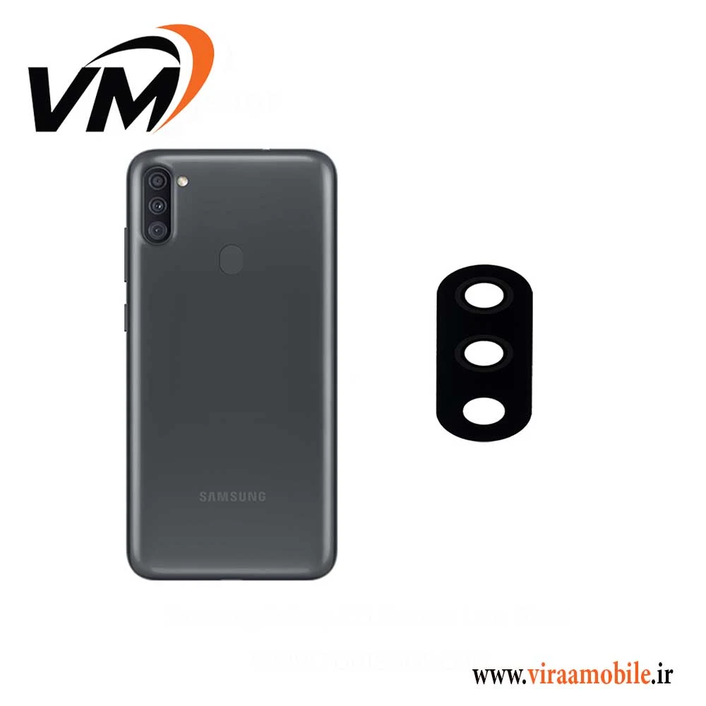 شیشه دوربین اصلی سامسونگ Galaxy A11