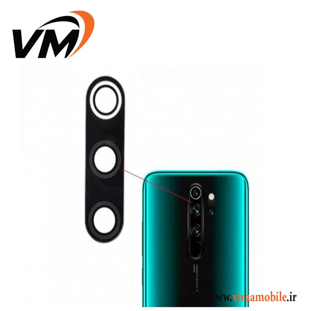 شیشه دوربین اصلی شیائومی Redmi Note 8 Pro