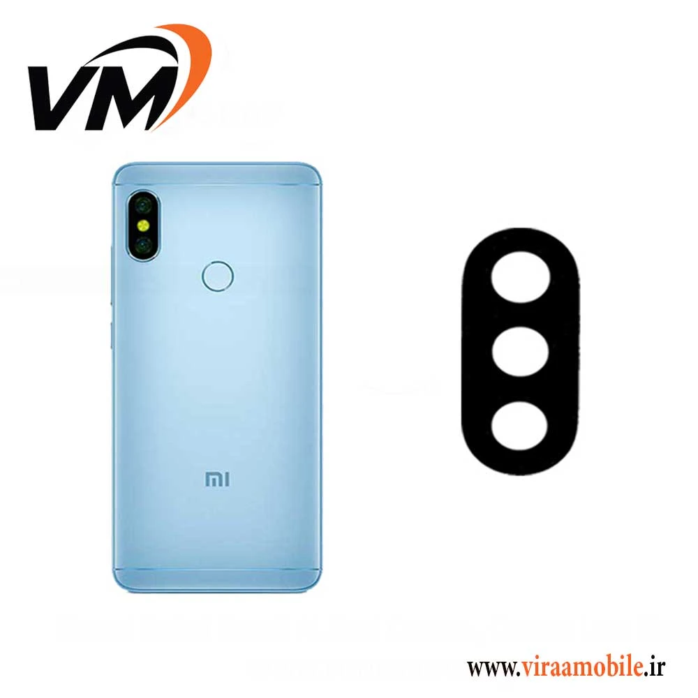 شیشه دوربین اصلی شیائومی Xiaomi Note 5 AL Dual Camera