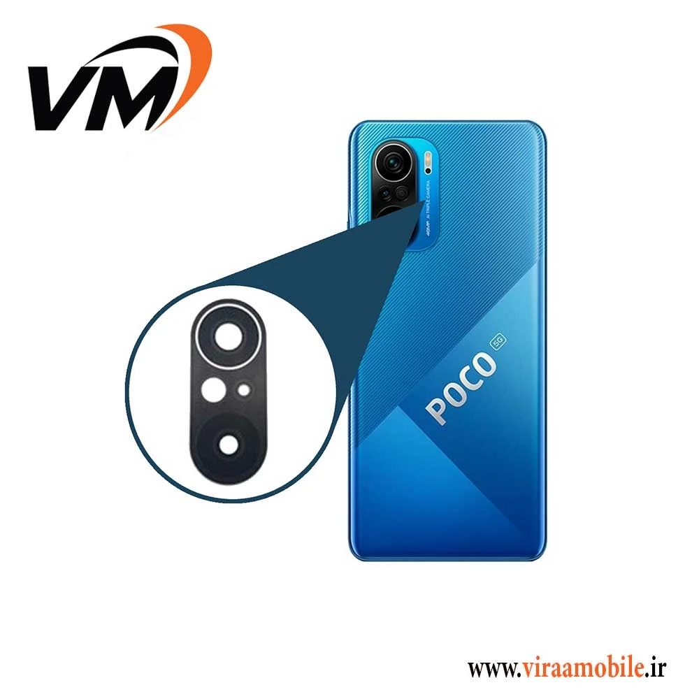 شیشه دوربین اصلی شیائومی Xiaomi Poco F3