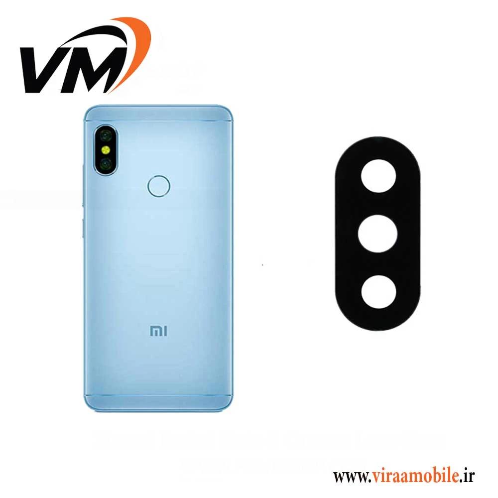 شیشه دوربین اصلی شیائومی Xiaomi Redmi Note 5