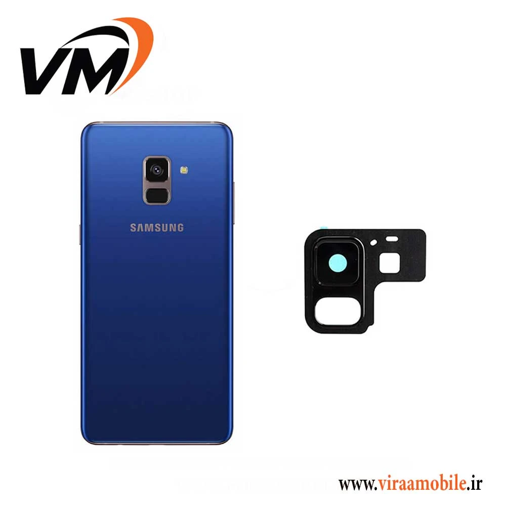 شیشه دوربین سامسونگ Galaxy A8 2018