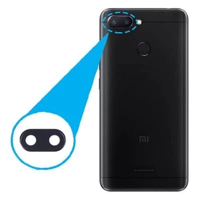 شیشه دوربین شیائومی xiaomi Redmi 6