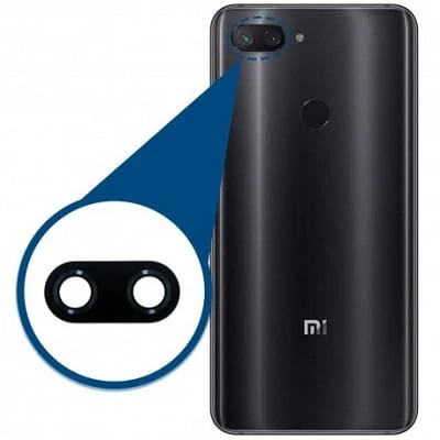 شیشه دوربین شیائومی xiaomi mi 8 lite
