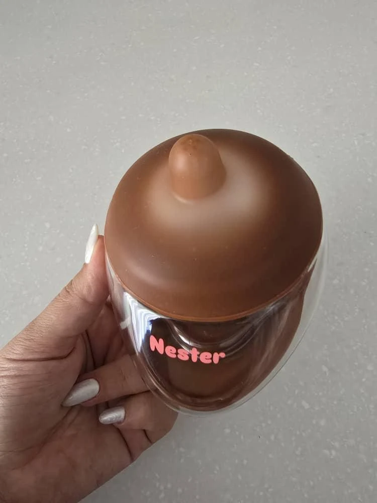 شیشه شیر آناتومی بدن وارداتی برند نستر Imported Nestor brand body anatomy baby bottle