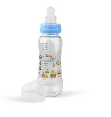 شیشه شیر کلاسیک طلقی ارتودنسی اندازه 240 میل مناسب 6 تا 18 ماه بی بی لند babyland کد 305