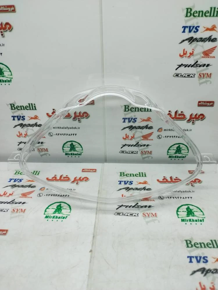 شیشه (طلق) روی کیلومتر tvs راکس و نئو neo (شرکتی)