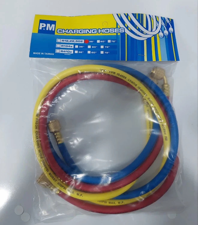 شیلنگ گیج تایوانی 90 سانتیمتر 36 اینچ برند pm