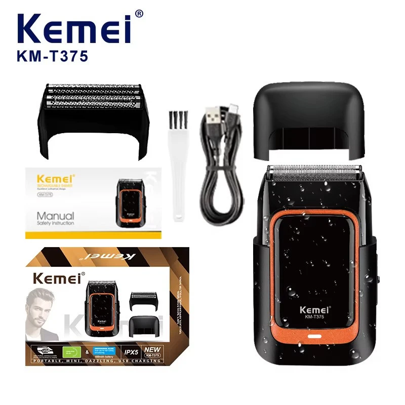 شیور شارژی کیمی مدل KEMEI KM-T375
