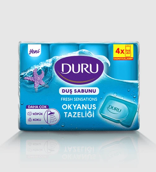 صابون 4 تایی دورو DURU مدل OKYANUS (اقیانوس)