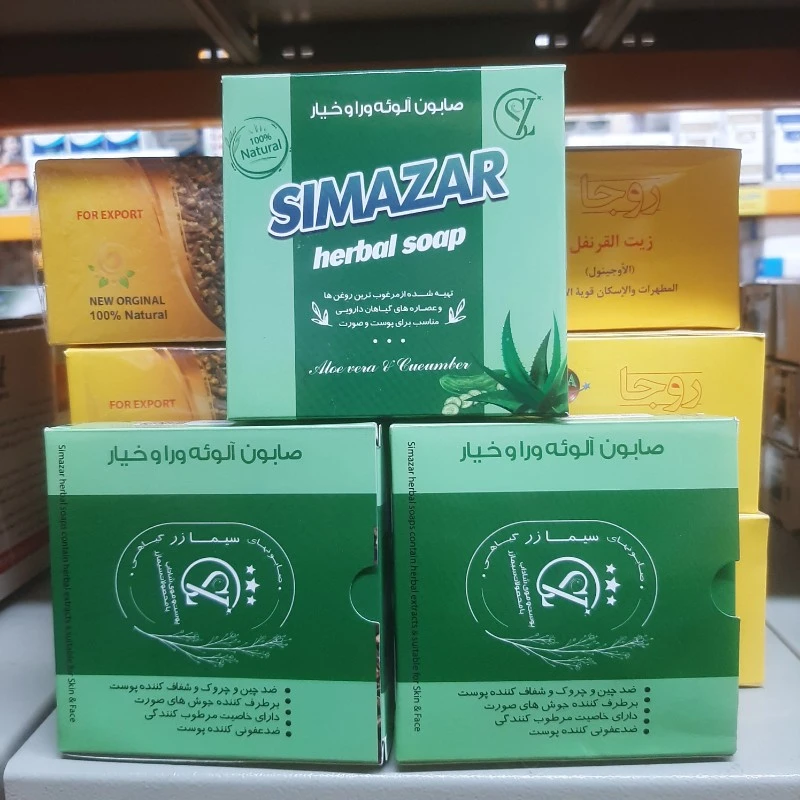 صابون آلوئه‌ورا و خیار سیمازر