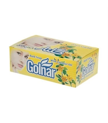 صابون حمام 6 عددی زرد گلنار