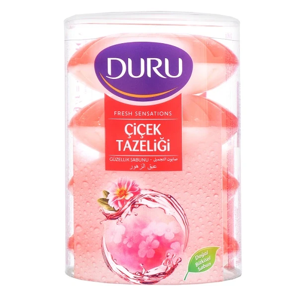 صابون دورو لیوانی رایحه گل های بهاری بسته 4 عددی 400 گرم از {{model.count}}