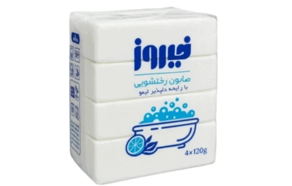 صابون رختشویی فیروز با رایحه ی دلپذیر لیمو