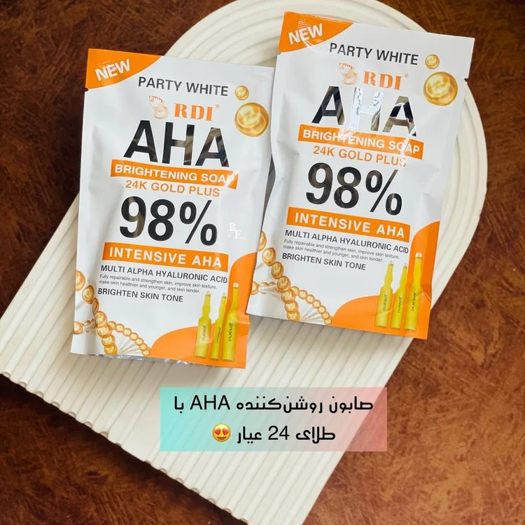 صابون سفید کننده گلوتاتیون AHA