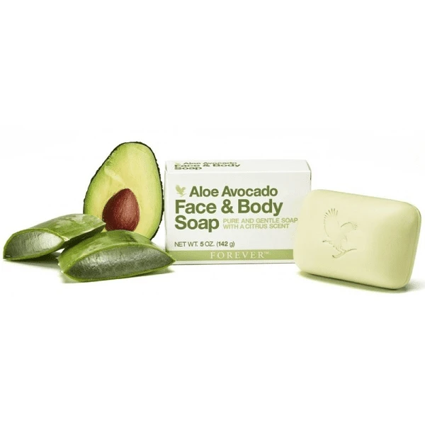 صابون صورت و بدن آووکادو فوراور | Aloe Avocado Face & Body Soap